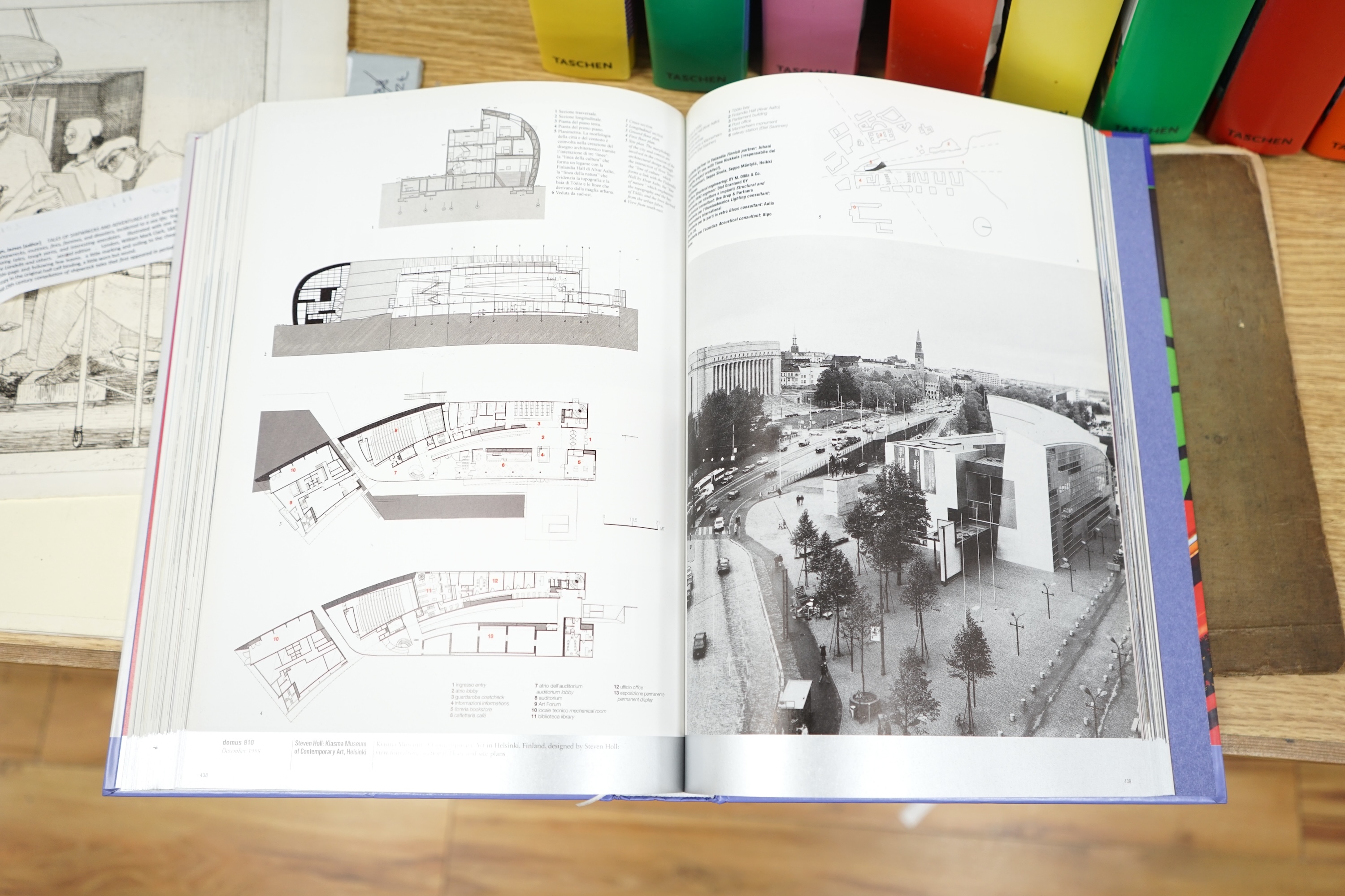 Fiell (Charlotte & Peter) Domus: L'Arte nella Casa [The Very Best from the Seminal Architecture and Design Journal], 12 vols, 1928-1999, [2006], Taschen. Condition - fair to good